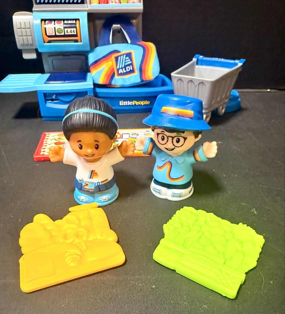 Fisher-Price Little People ALDI Fun Playset with Exclusive Figures & Accessories